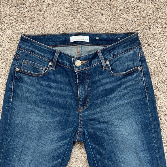 Loft Curvy Skinny jeans size 26 - Picture 2 of 7